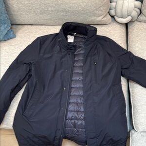 Moncler Men's down nylon Navy Jacket